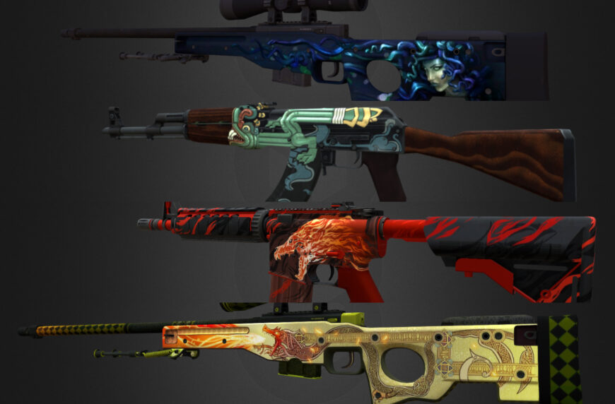 ТОП 5 самых дорогих скинов в CS:GO