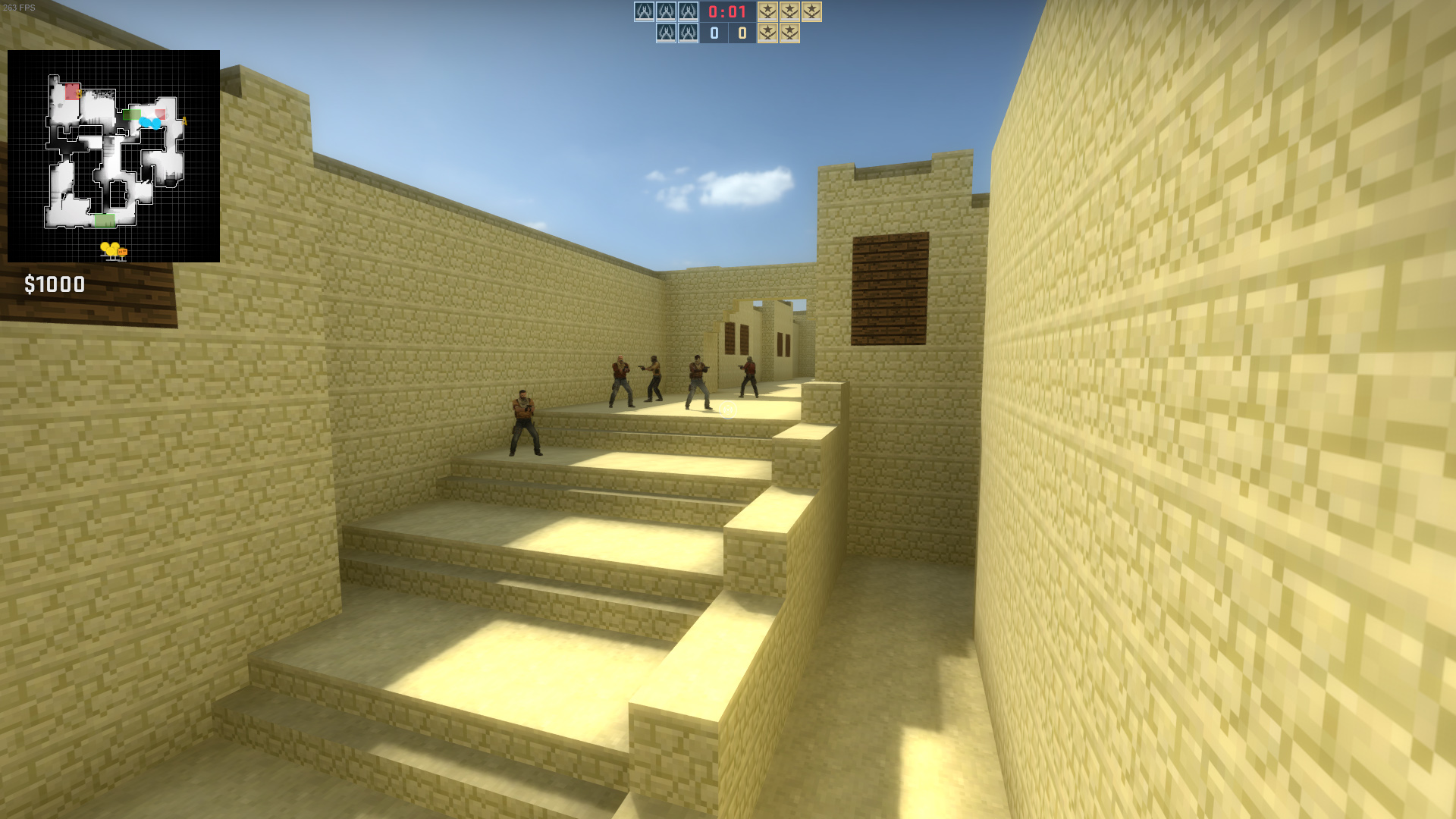 Dust 2 Minecraft