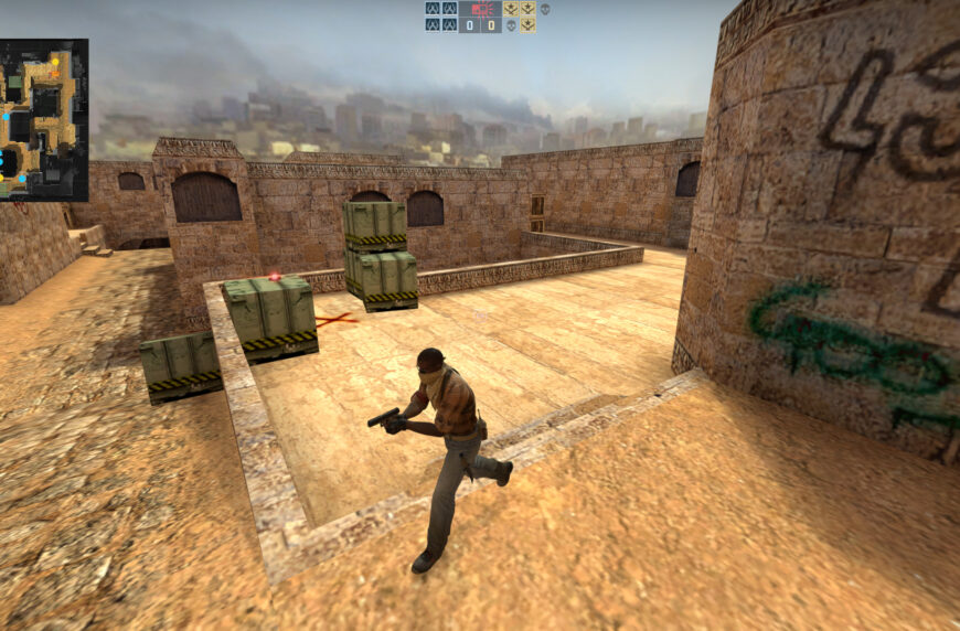 Скачать карту для CS:GO в стиле CS 1.6