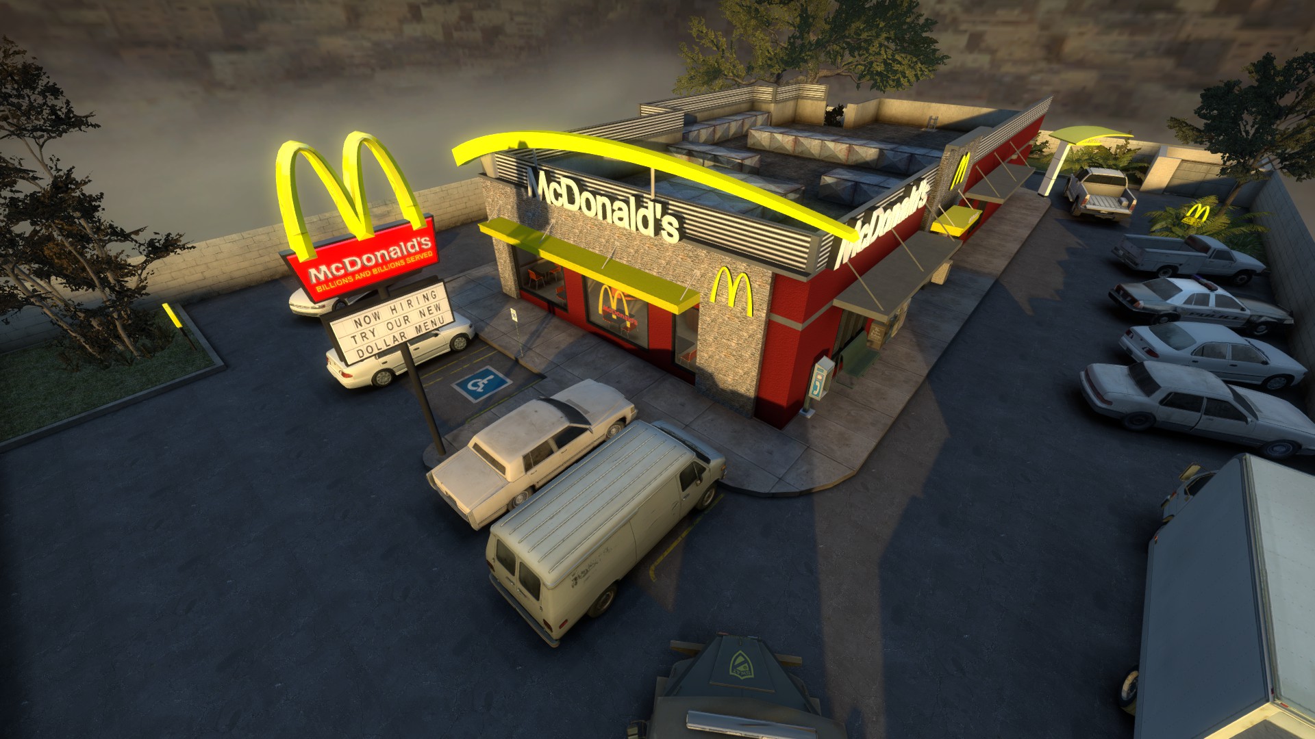 Скачать карту McDonald's для CS:GO бесплатно