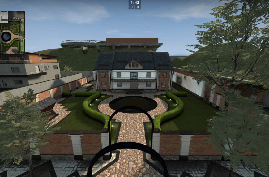 Скачать карту Mansion для игры CSGO