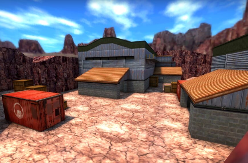Скачать карту Nuke в стиле CS 1.6 для CS:GO