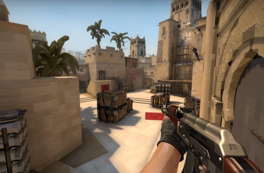 Как сделать пиксельный мир в CS:GO