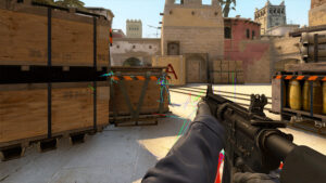 Включение ВХ в CS:GO в виде скелетов