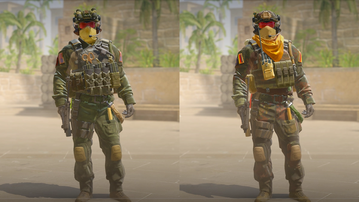Солдат SEAL Team 6 NSWC SEAL или Третья рота коммандо KSK