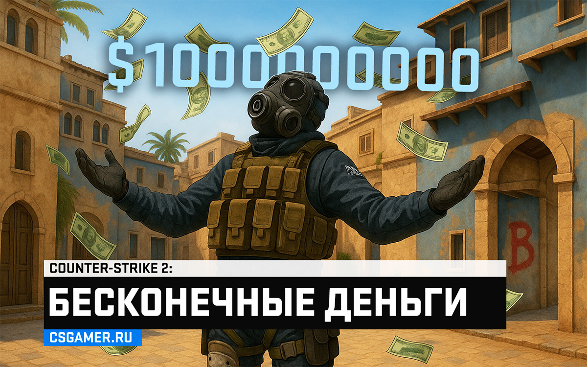 Как сделать бесконечные деньги в CS2