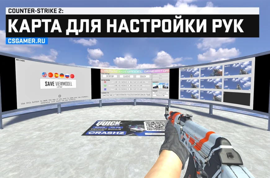 Карта Crashz’ Viewmodel Generator