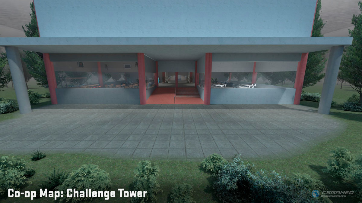 Кооперативная карта Co-op Map Challenge Tower в CS2