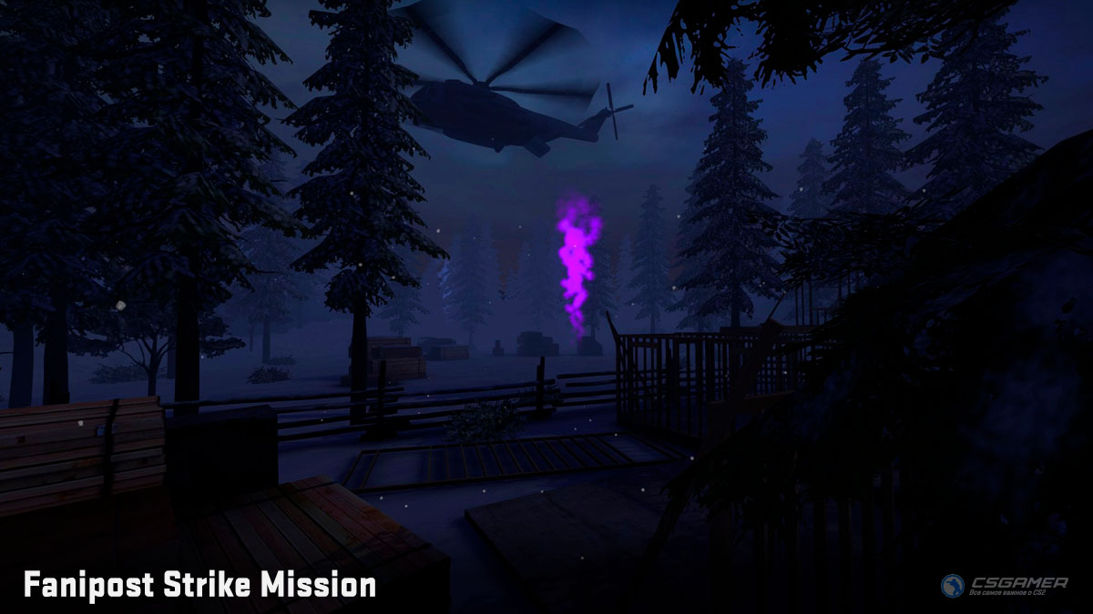 Кооперативная карта Fanipost Strike Mission в CS2