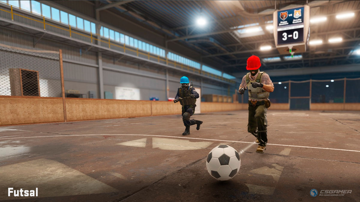 Кооперативная карта Futsal в CS2