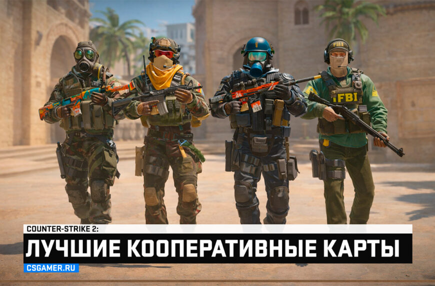Кооперативные карты для CS2 и CSGO - лучшие для игры с друзьями
