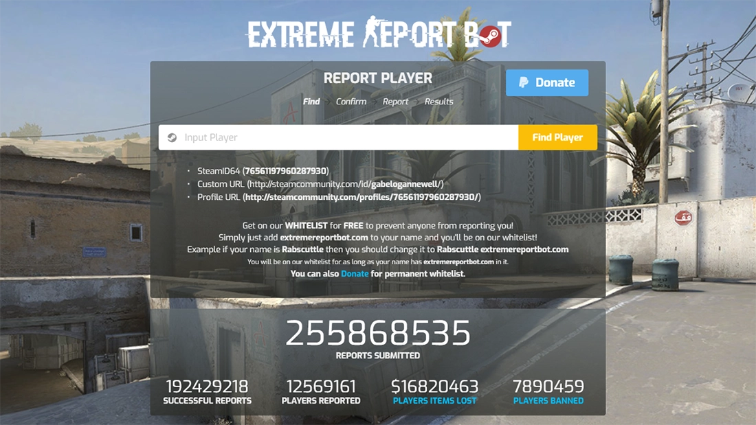 Репорт боты от Extreme Report Bot