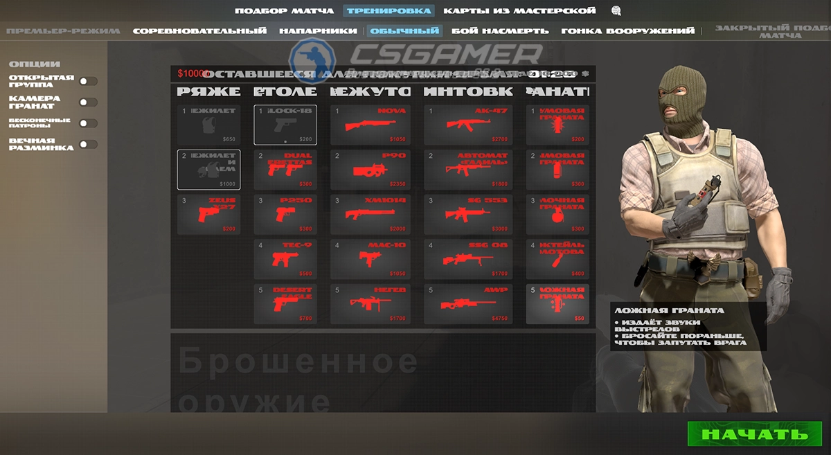 Шрифт TD Mars в CS2