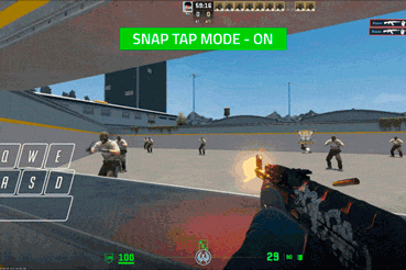 Стрейф с фунцией Snap Tap